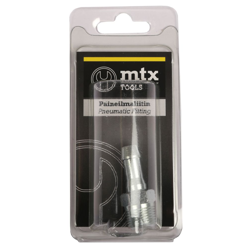 MTX Tools slangnippel ø 10 mm 3/8" utvändig gänga 2 st.