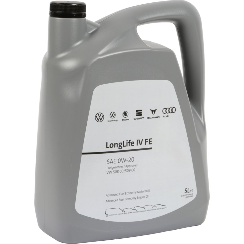 VAG LongLife IV FE 0W-20 VW 508 00/509 00 motorolja 5 L