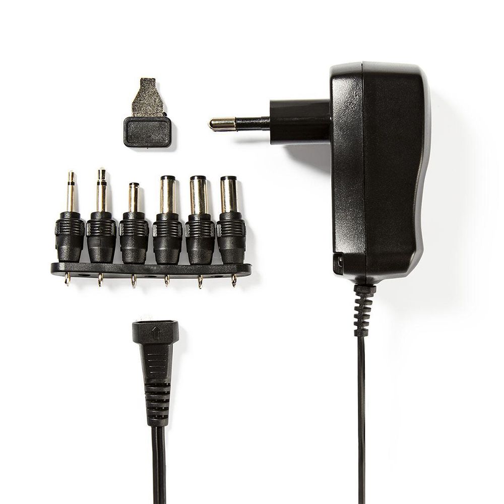 AC universaalne toiteadapter 3-12 VDC 0,6 A