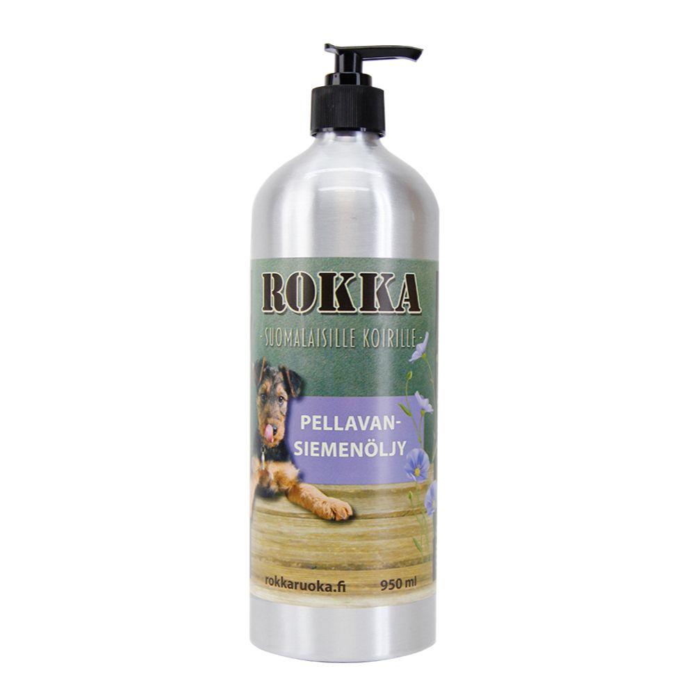 Rokka Pellavansiemenöljy 950 ml