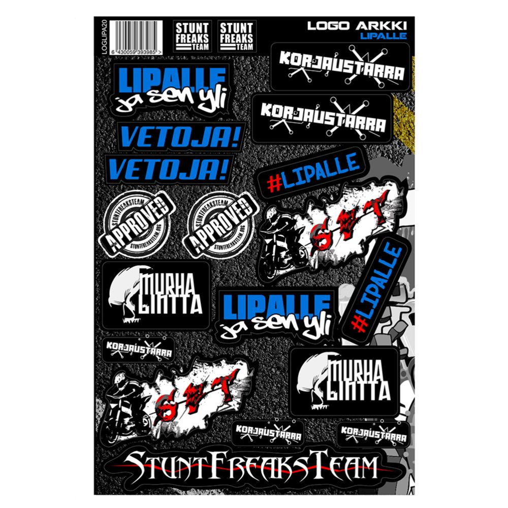 Stunt Freaks Team Lipalle tarra-arkki
