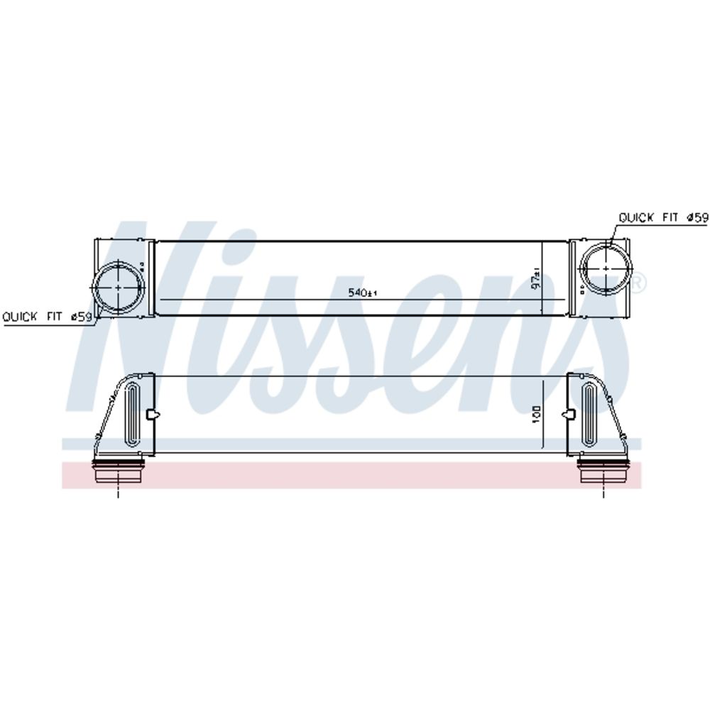 Kompressoriõhu radiaator 30-04983