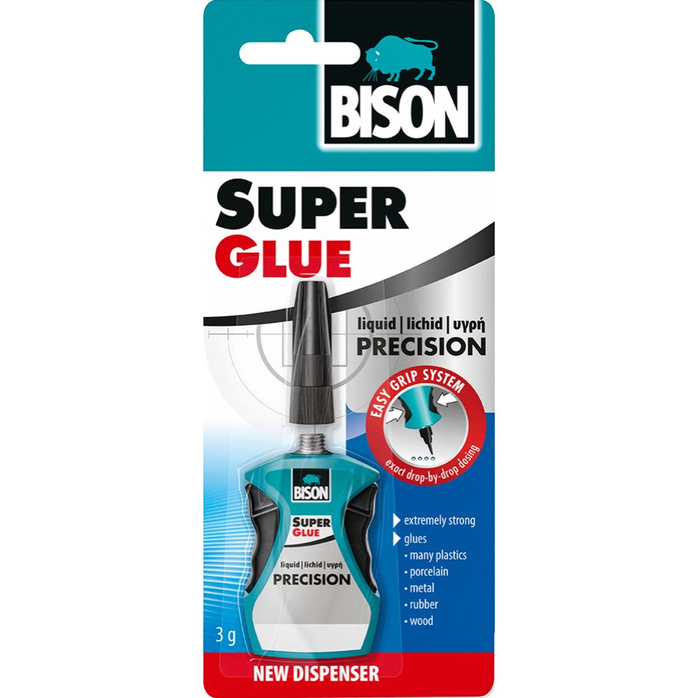 Bison Super Glue Precision pikaliima 3 g