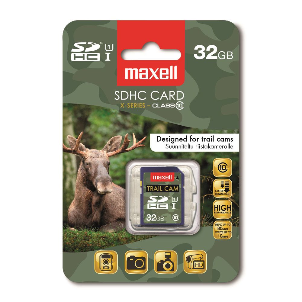 Maxell SDHC mälukaart, 32 GB, Class 10