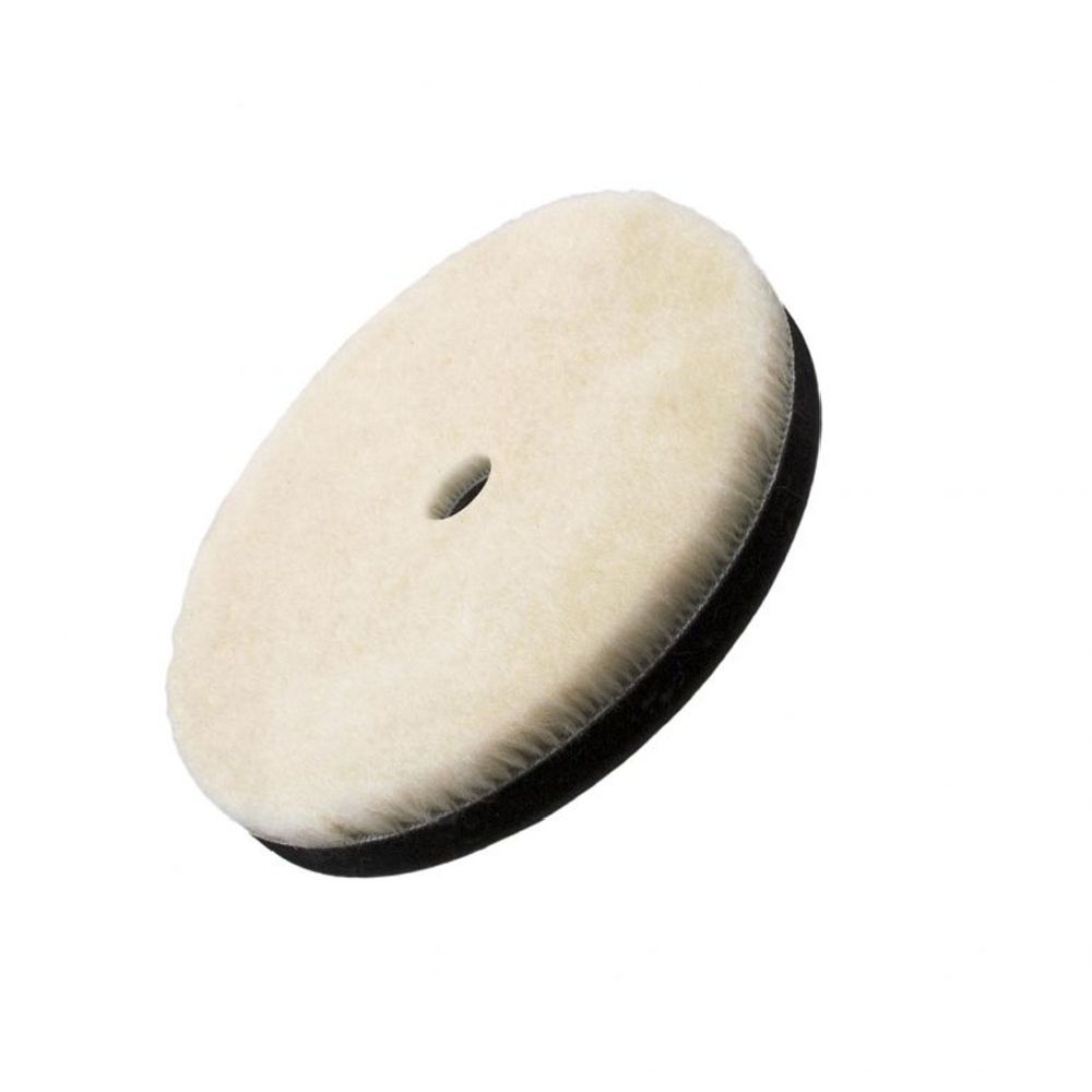 Flexipads polerrondell lammull kort hår ø135 mm