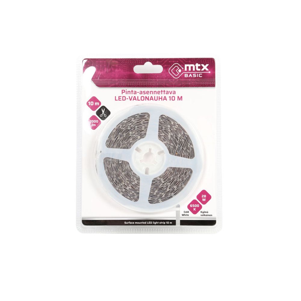 MTX Basic LED-valonauha 2000 lm 6500K 10 m IP20