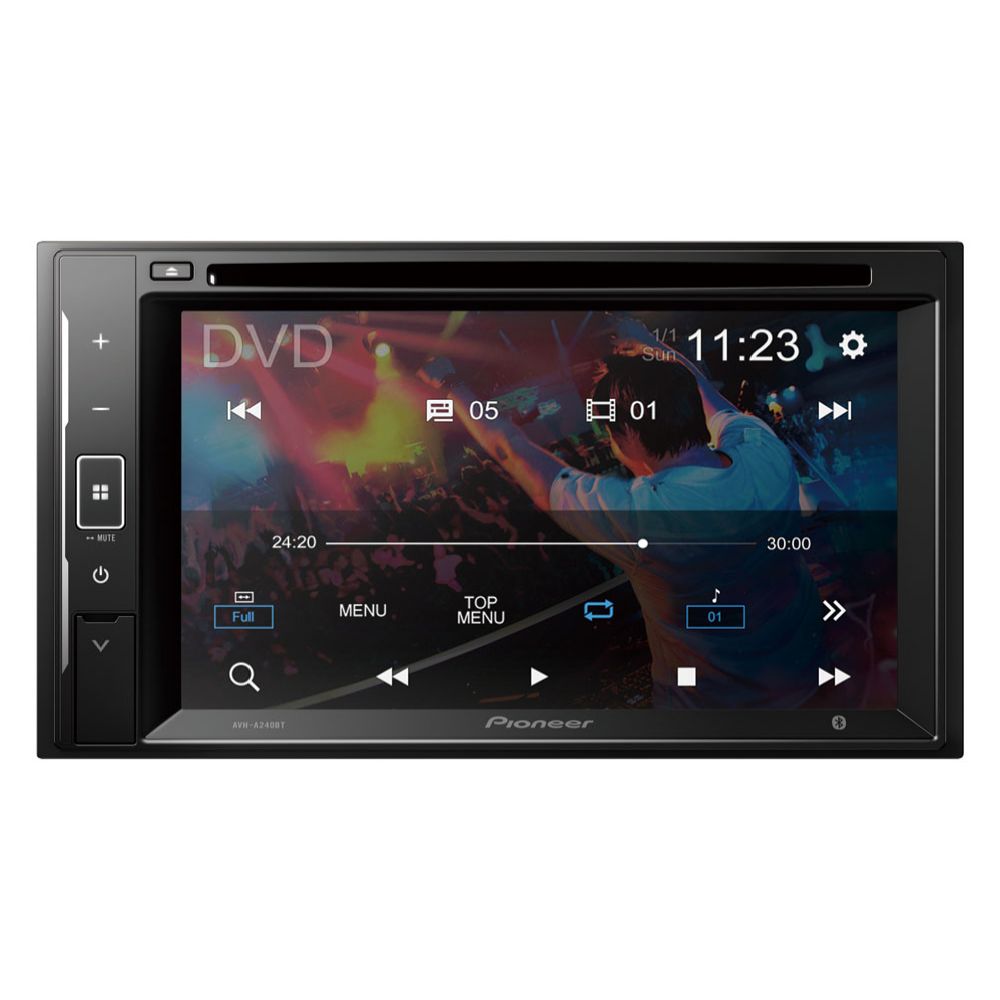 Pioneer AVH-A240BT 2-DIN autosoitin