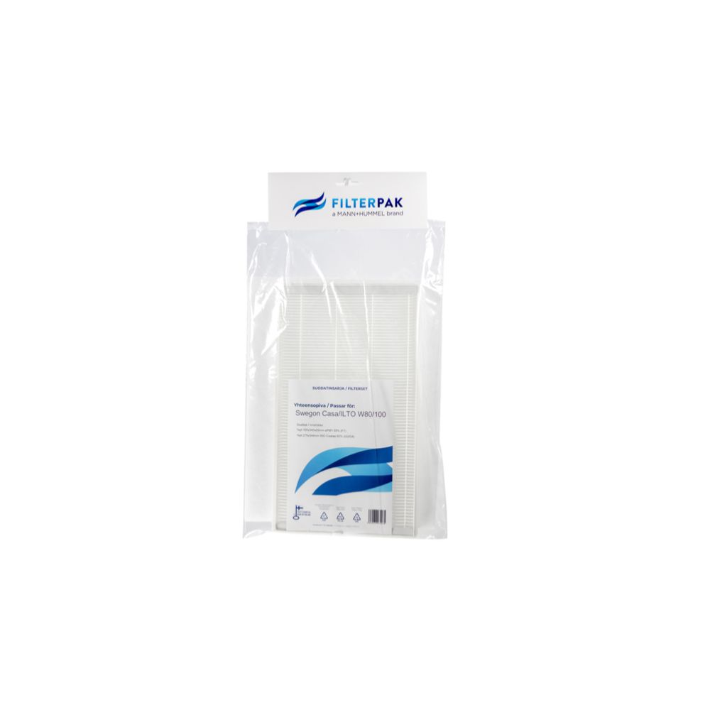 Filterpak Swegon Casa/ILTO W80/100 suodatinpakkaus