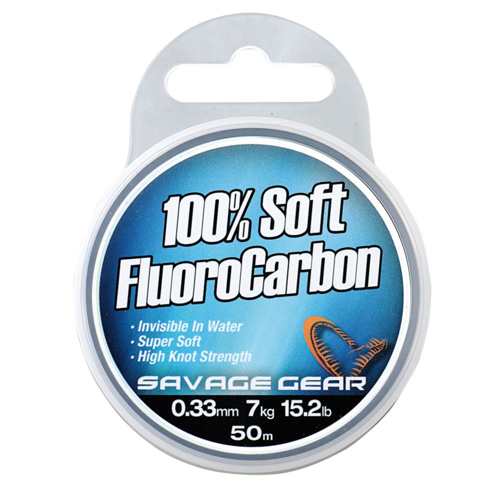Savage Gear Soft Fluorocarbon 0,49 mm 15,2 kg 35 m perukesiima