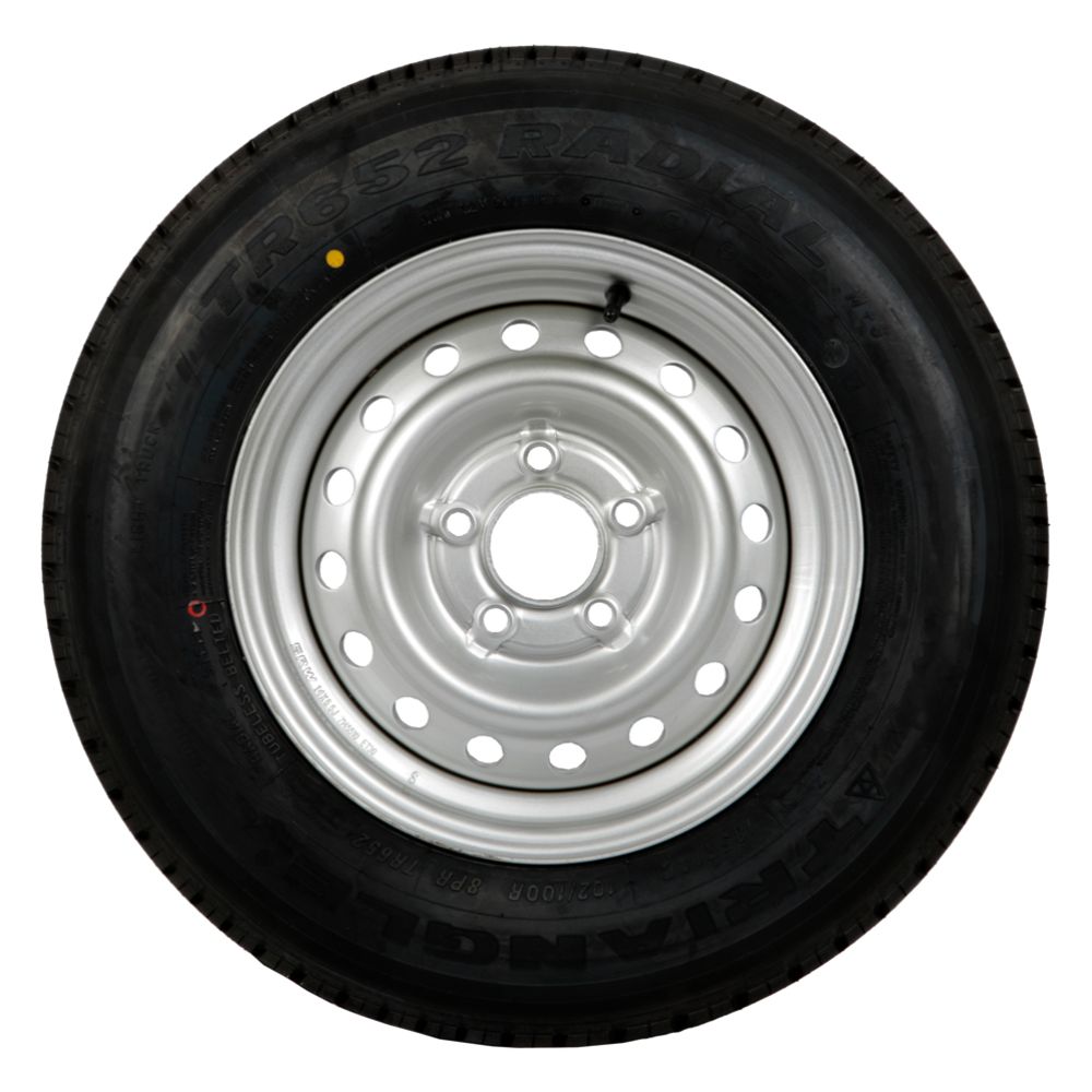 Peräkärryn rengas+vanne 185 R14C 5x112