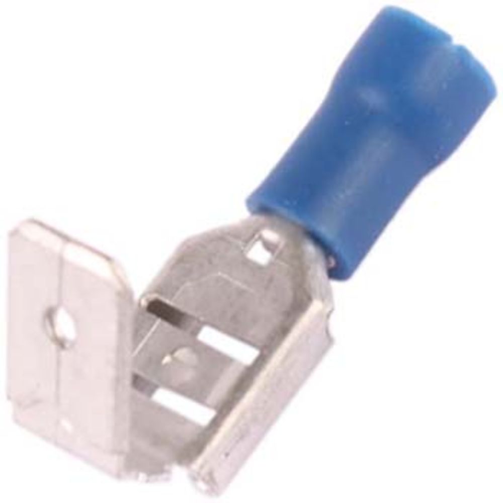 Dubbelflatstift blå 10 st.