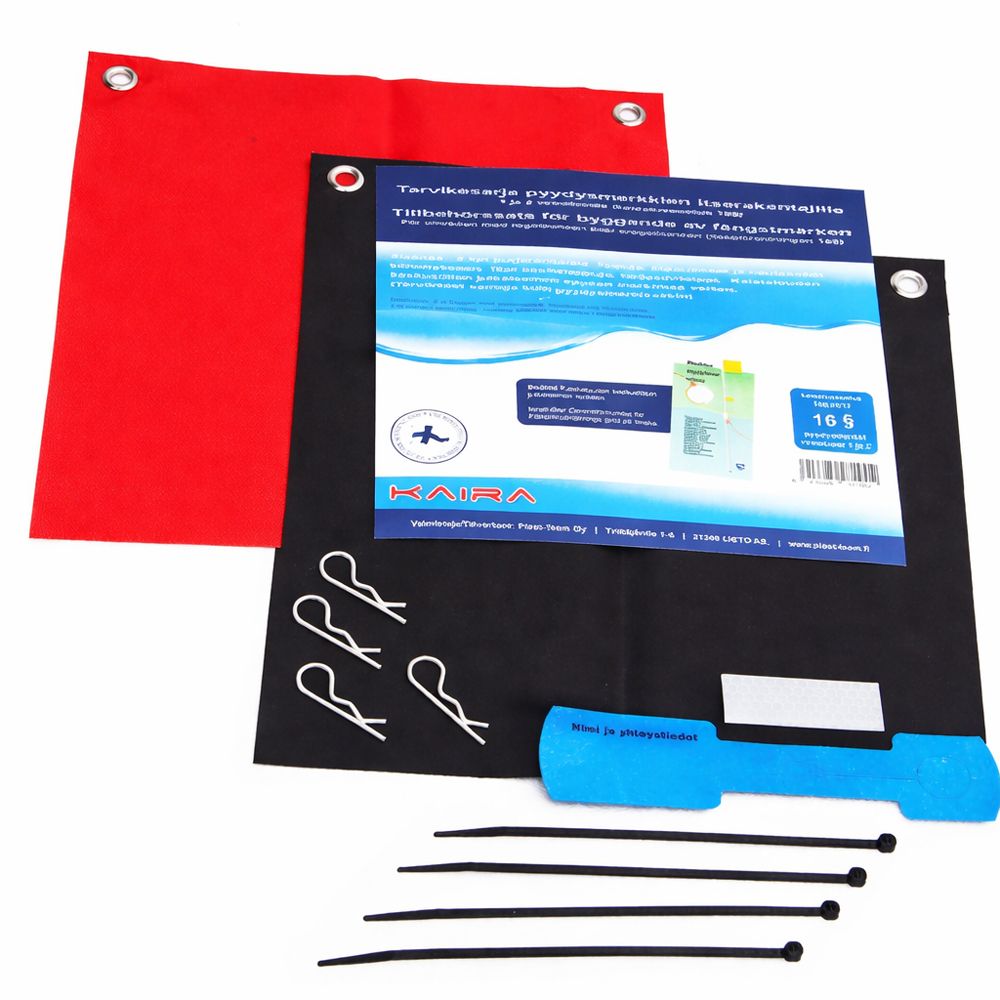 Kaira püüniste märgistuskomplekt punased lipud