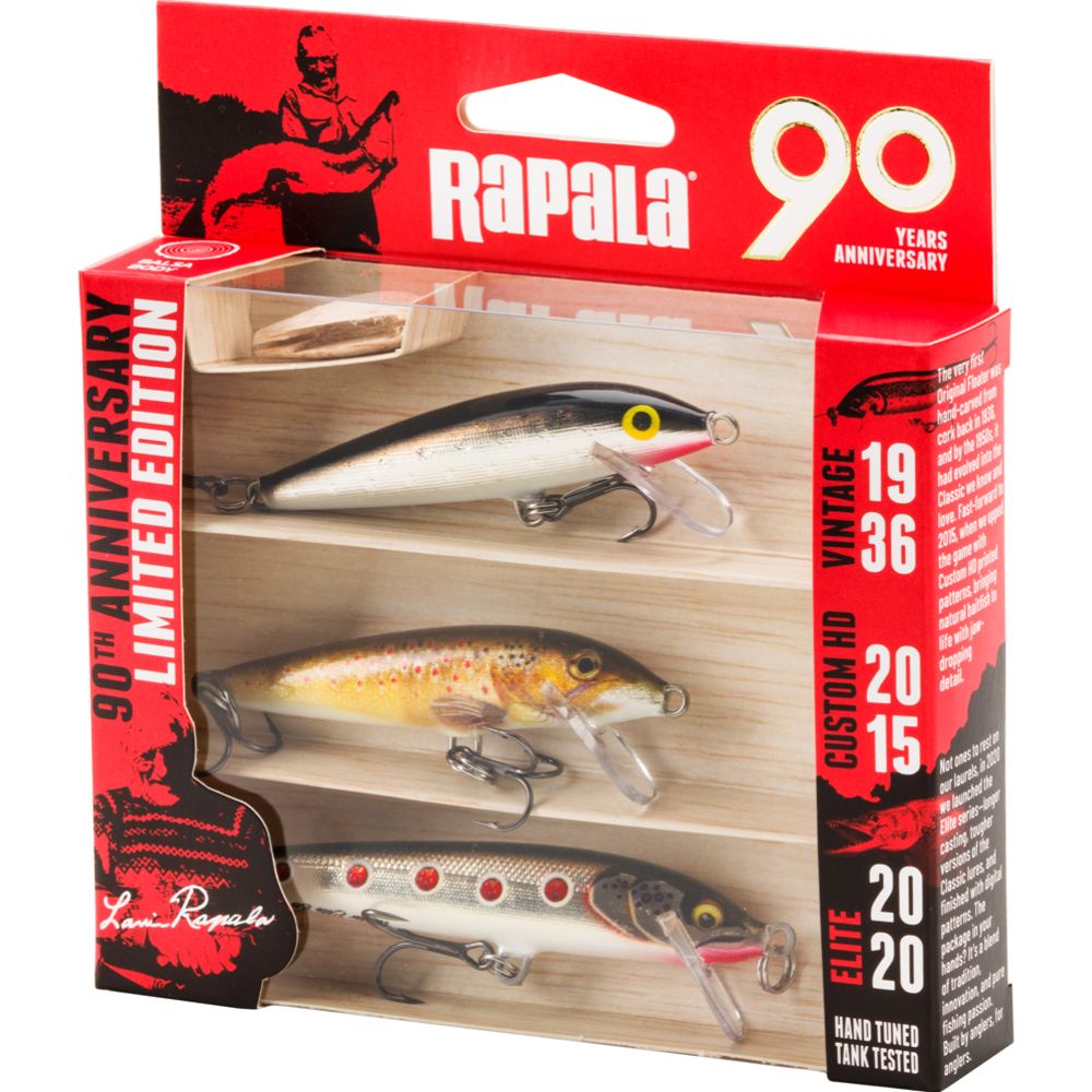 Rapala 90 Years Floater Small Naturistic viehelajitelma