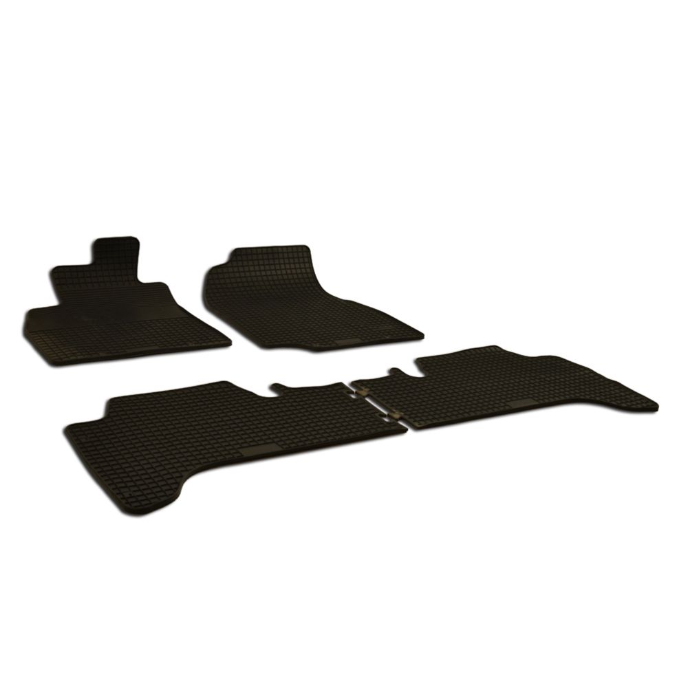 Kummimattide komplekt, Toyota Landcruiser 100, 1998—2007, must