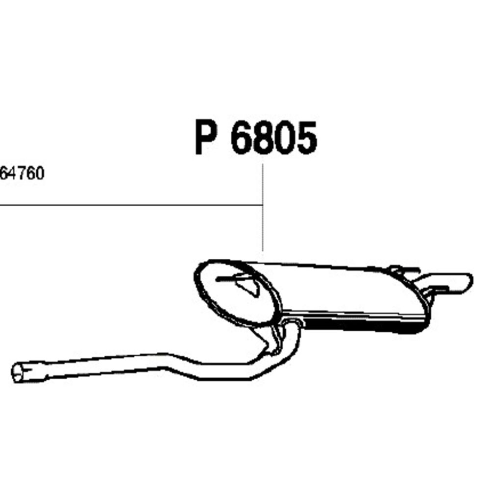 Takaäänenvaimentaja 14-6997