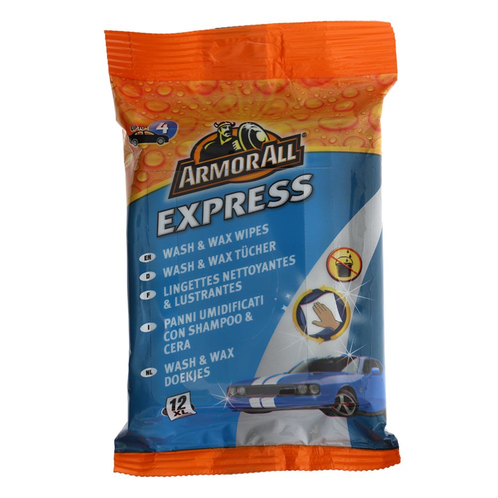 Armor All Wipes puhastuslapid "Pese ja vahata" 6 tk