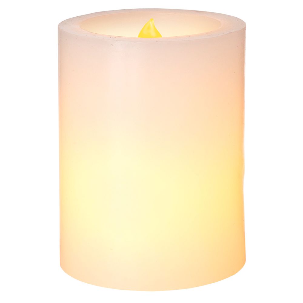 Airam Cindy LED-blockljus 6,5 cm vit