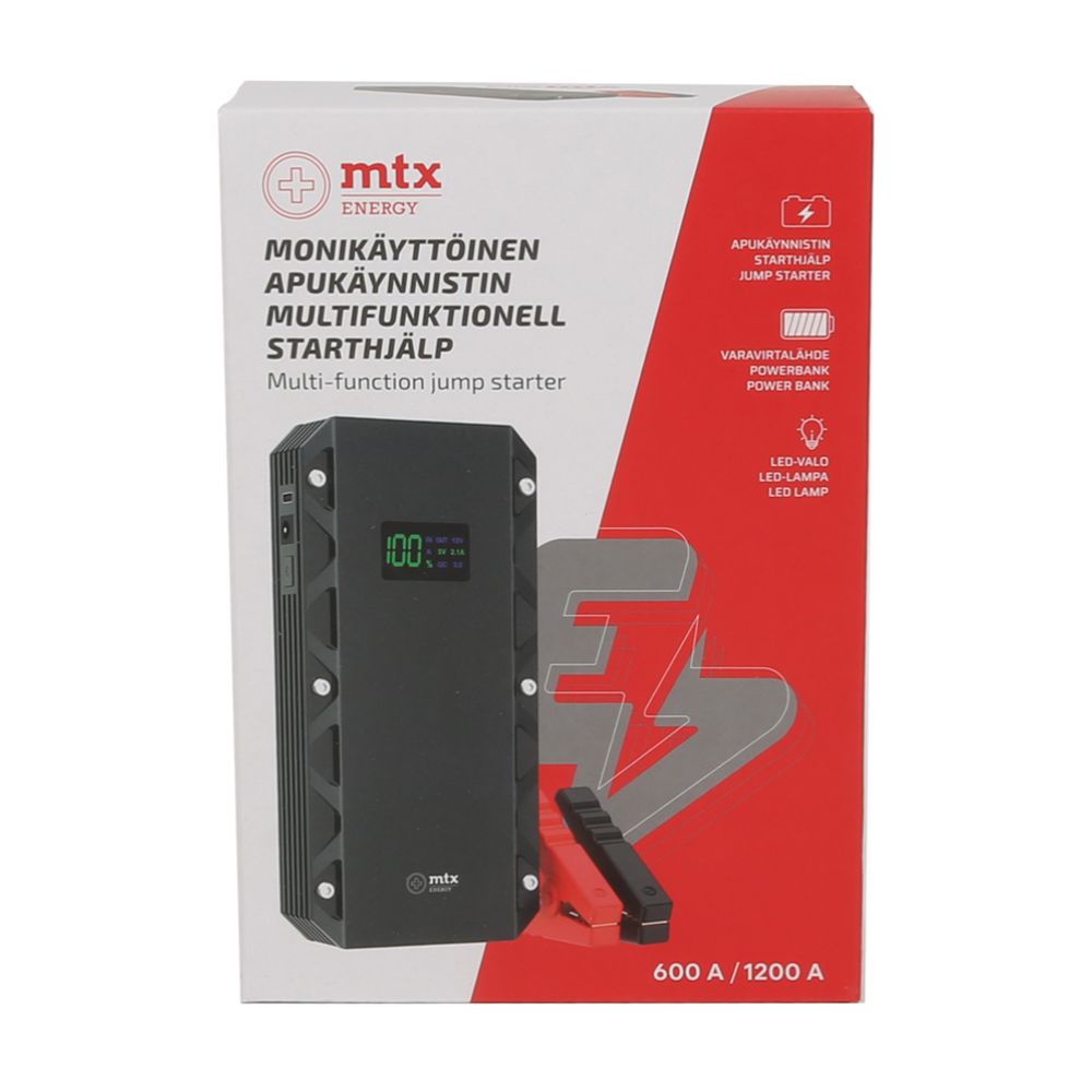 MTX Energy starthjälp 600/1200 A