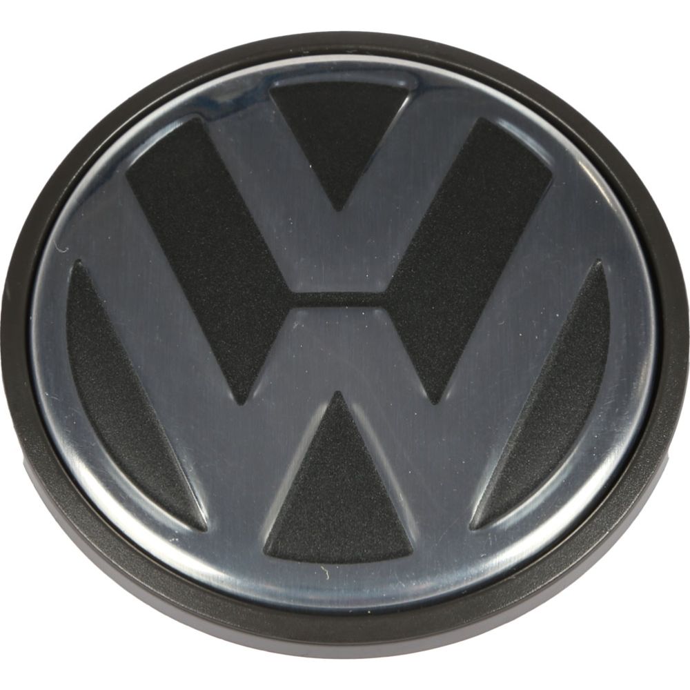 Centrumkåpa ø 70 mm VW T5/Touareg svart/krom original