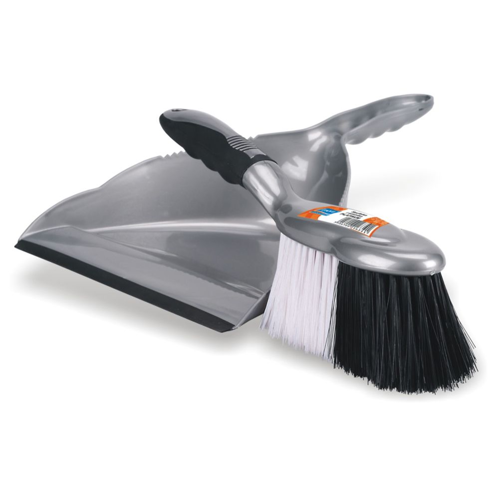 Ravi hari ja prügikühvel hõbedane