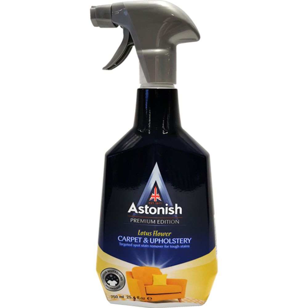 Astonish Carpet & Upholstery vaipade ja pehme mööbli puhastusvahend 750 ml