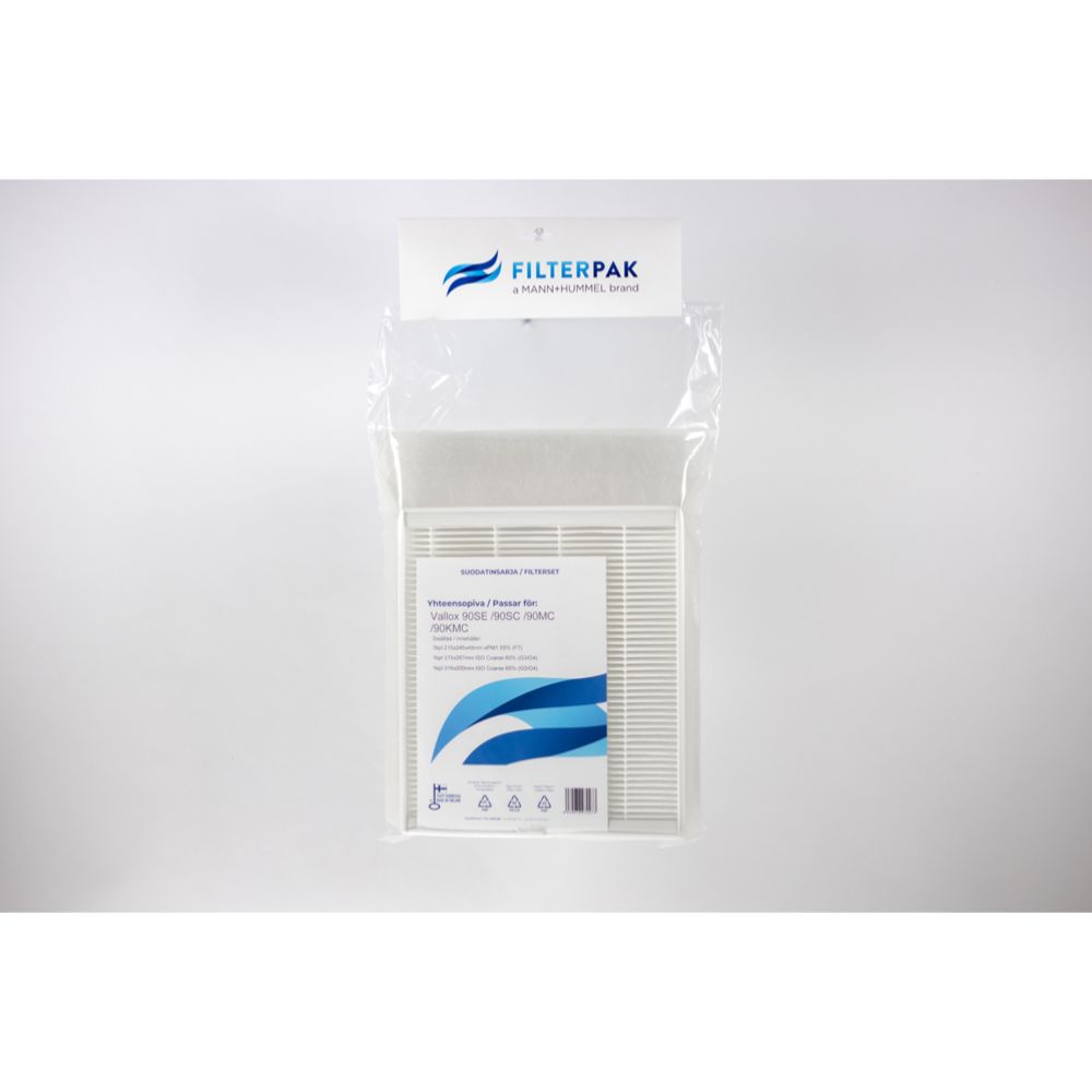 Filterpak Vallox 90SE 90SC 90MC 90KMC suodatinpakkaus