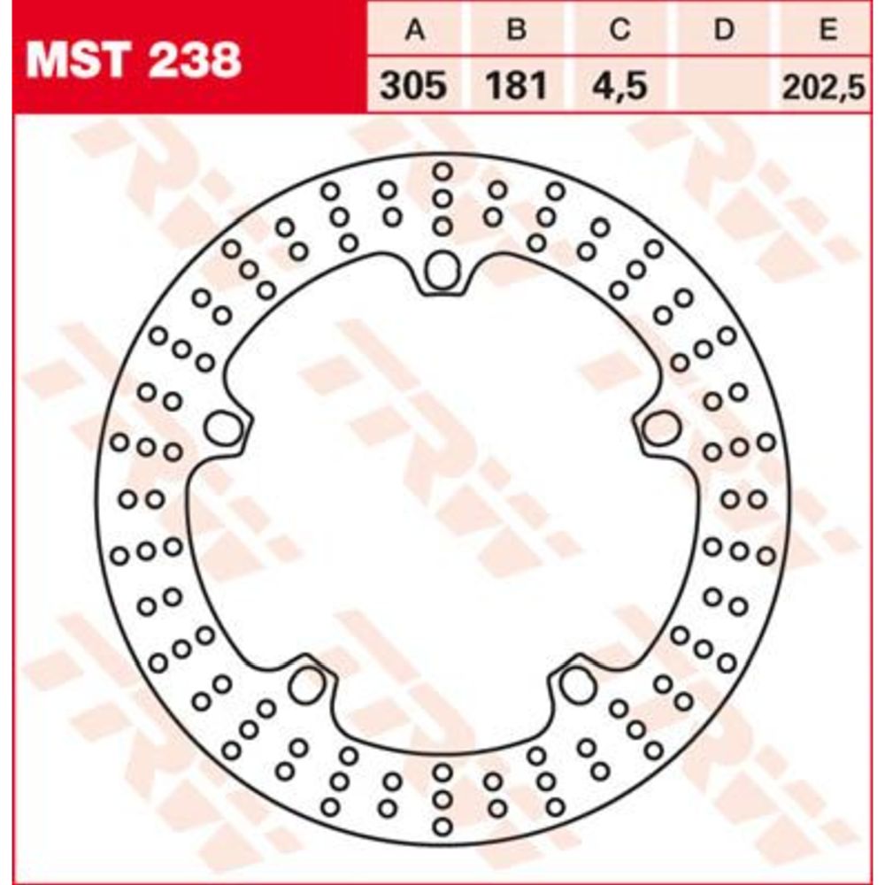 Bromsskiva 98-22618