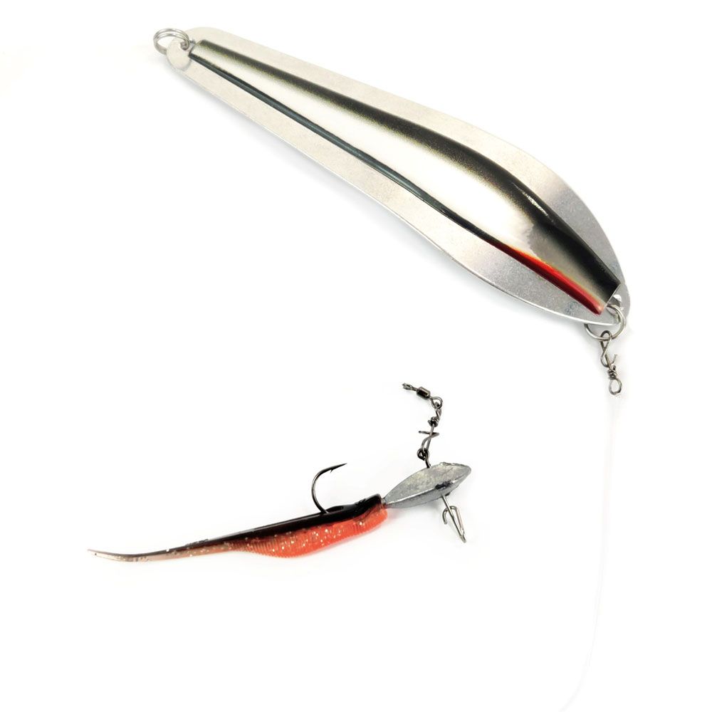 Jasu Pelti 120 mm blänke + jiggpirk 6 cm