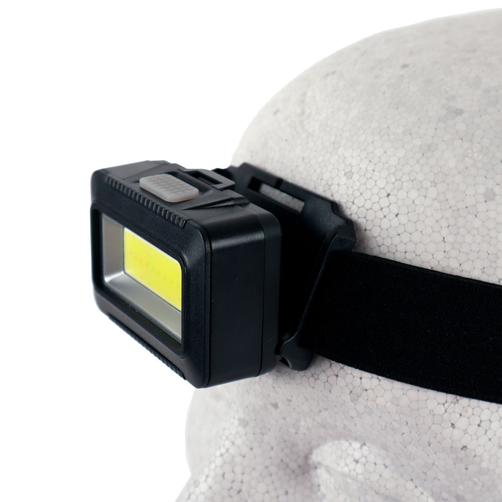Berg COB LED-pannlampa 120 lm 3 x AAA svart