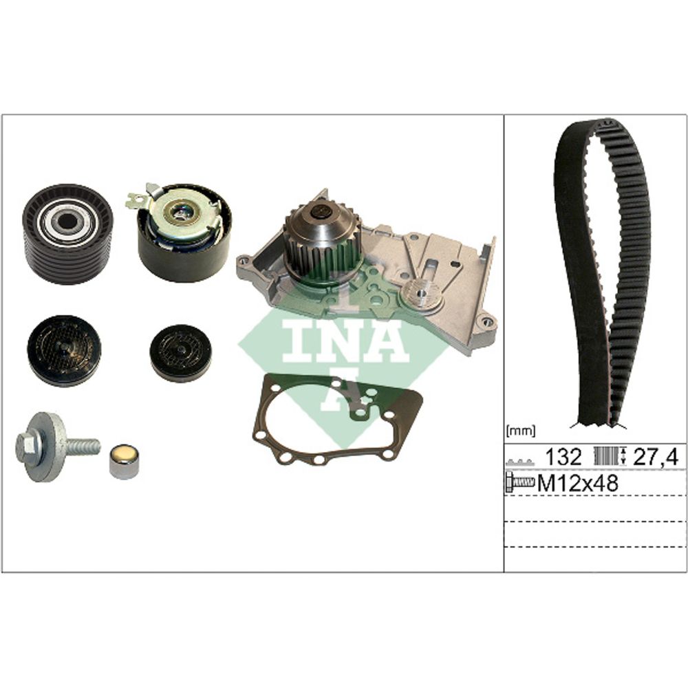 Vattenpump + kuggremssats 25-00366