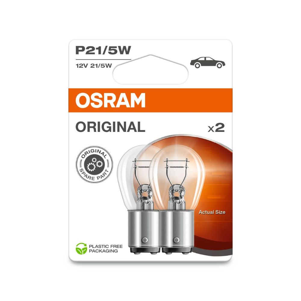 Osram BAY15d-polttimopari 12V 21/5W P21/5W