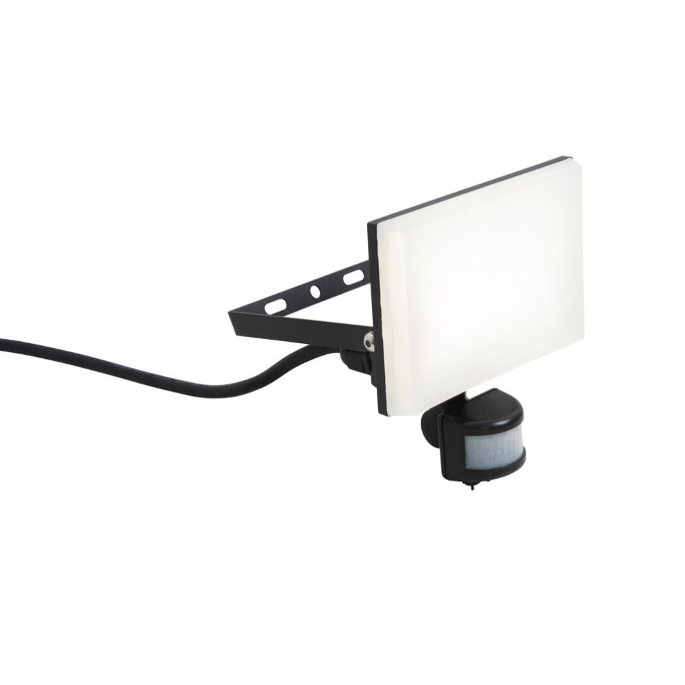 Airam Airflood prožektor liikumisanduriga 1600 lm 20 W IP44, must