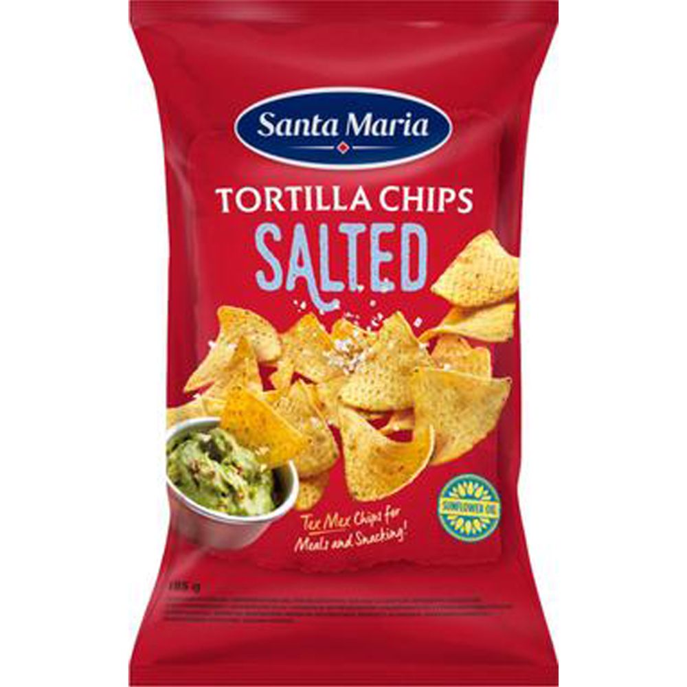 Santa Maria Tortilla Chips Salted 185 g