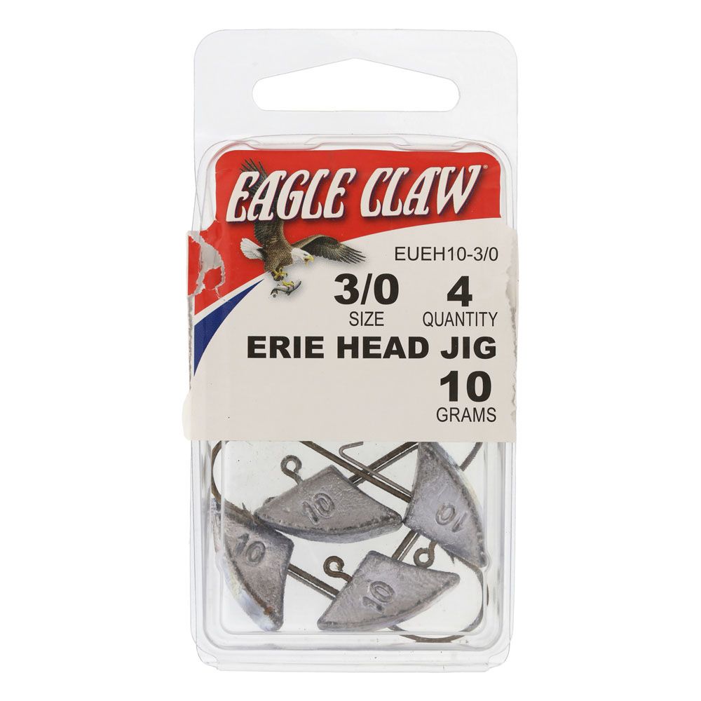 Eagle Claw Erie jiggskalle 4 st