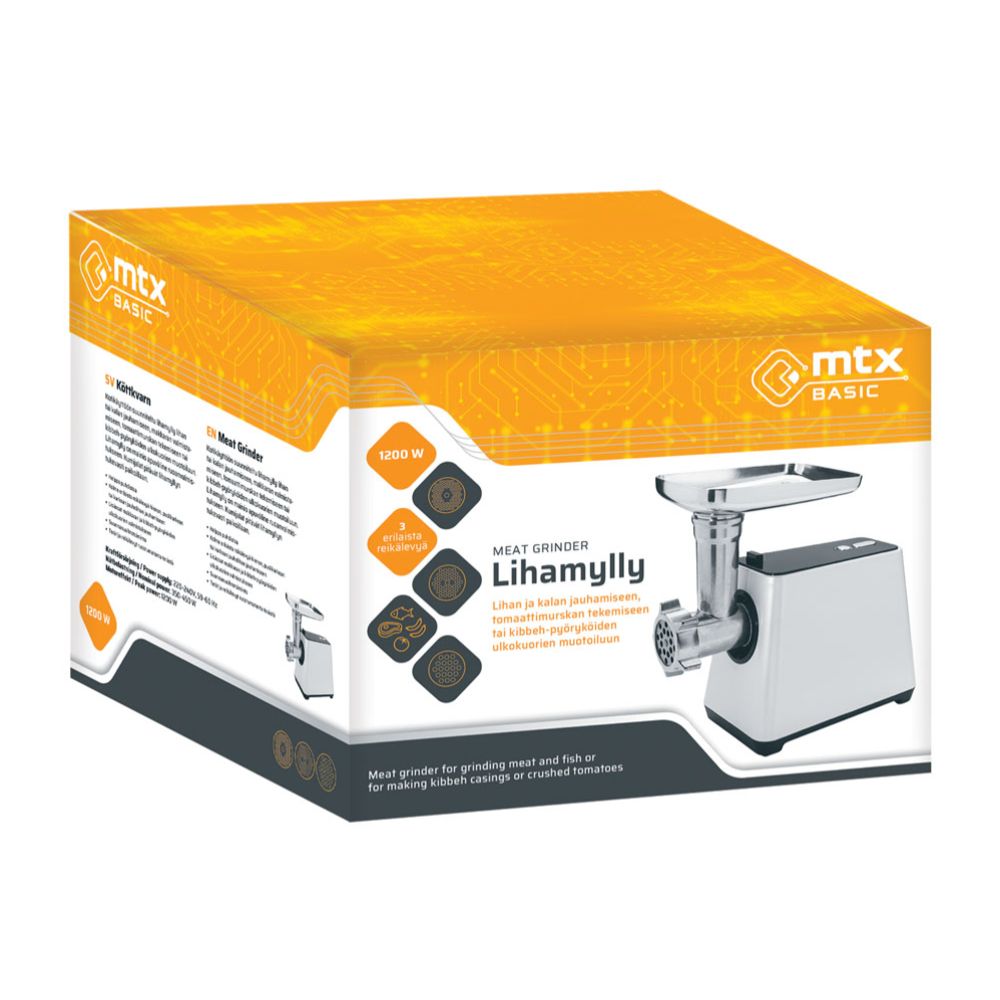 MTX Basic LF120 hakklihamasin, 1200 W