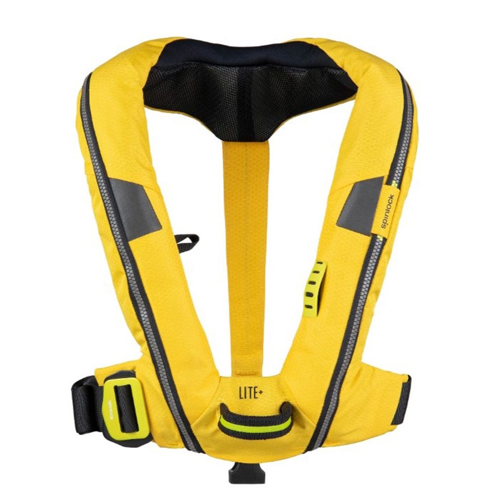 Spinlock Deckvest Lite+ uppblåsbar flytväst 170N gul