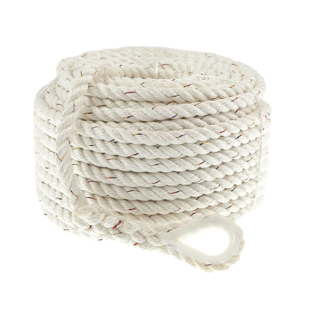 Poly Ropes ankruots, valge, 10 mm, 30 m