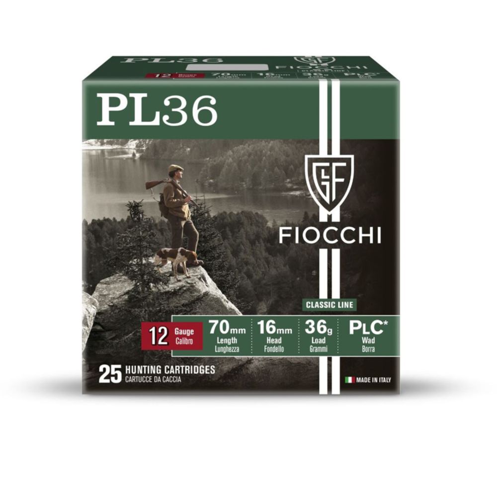 Fiocchi PL36 12/70 36g #4, 25 st.