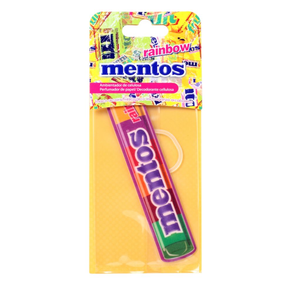Mentos luftfräschare papper rainbow