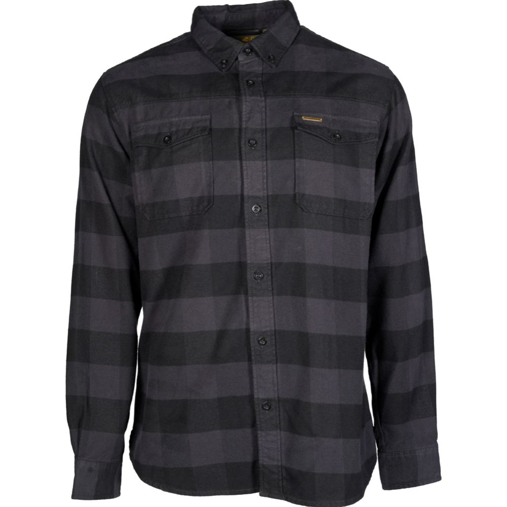 JahtiJakt Jouni flanelliruutupaita harmaa/musta S