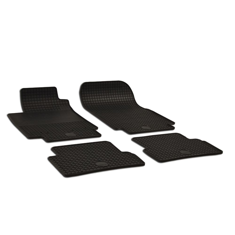 Kummimattide komplekt, Renault Clio, Modus, 2005-2011, 2012-, must