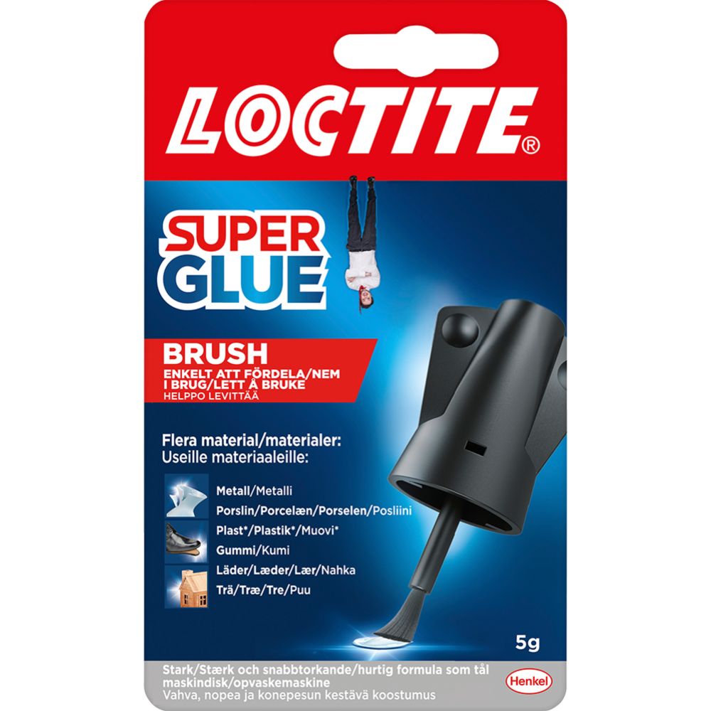 LOCTITE Super Glue Brush siveltävä pikaliima 5 g