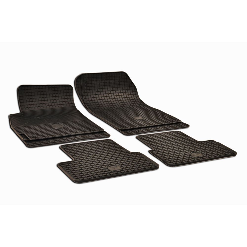 Kummimattide komplekt, Opel Astra J, Opel Zafira C, 2009—, 2011—, must