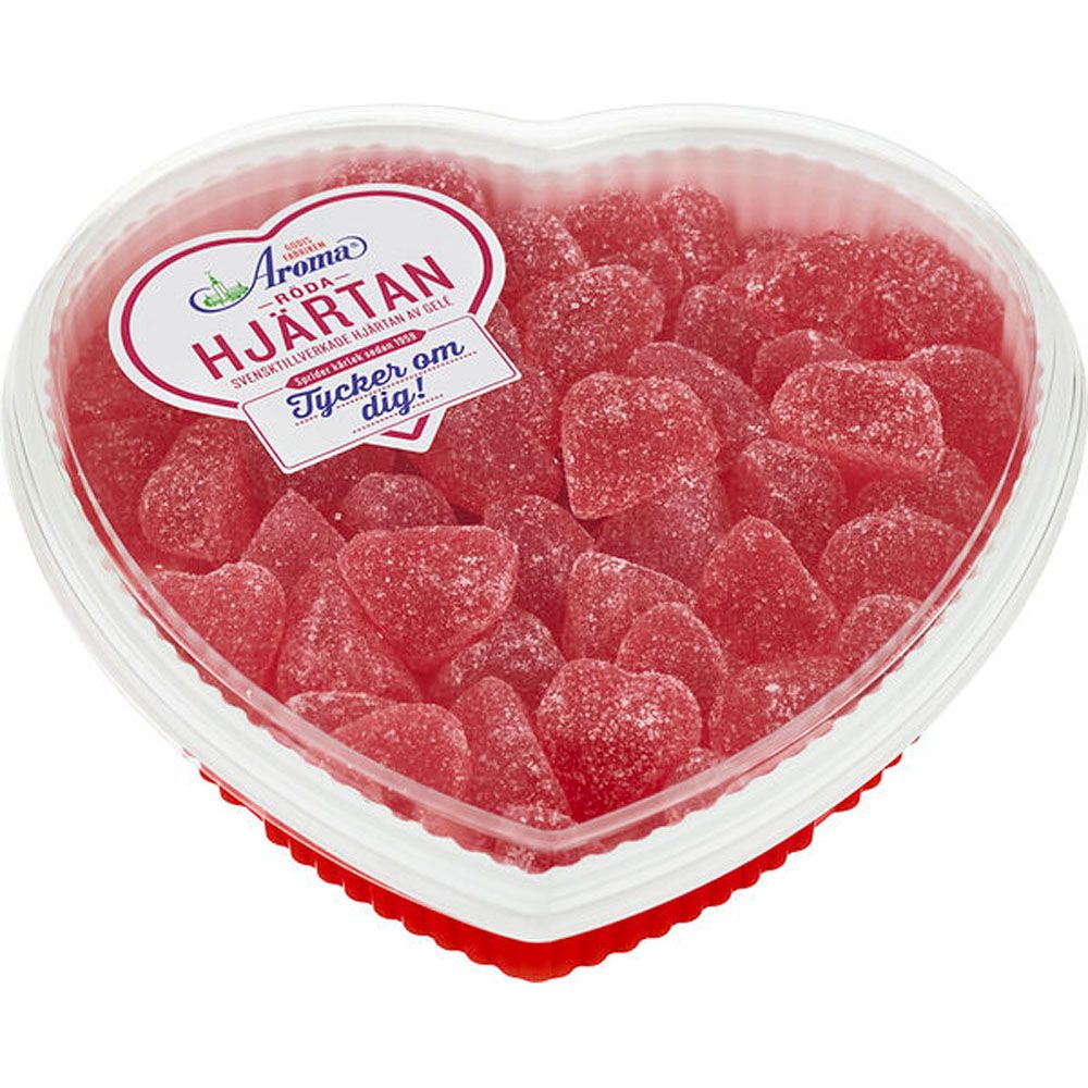 Aroma Röda Hjärtan 385 g