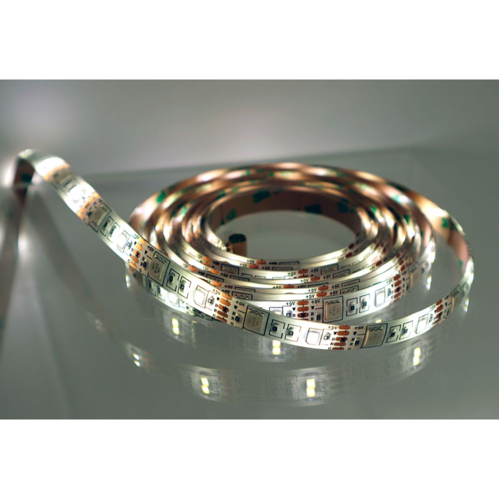 Led Energie RGB-W LED-valonauha USB-liitännällä ja kaukosäätimellä 3 m
