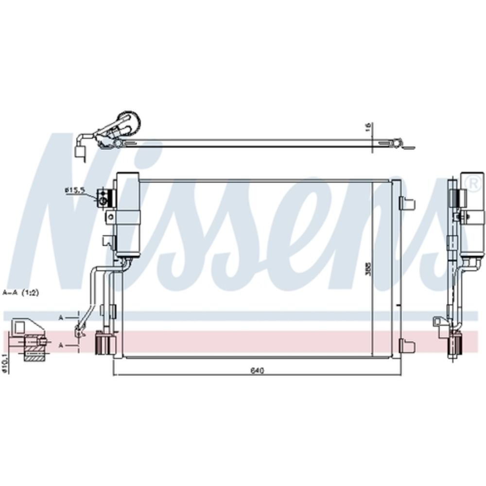 Kliimaseadme kondensaator 30-00387