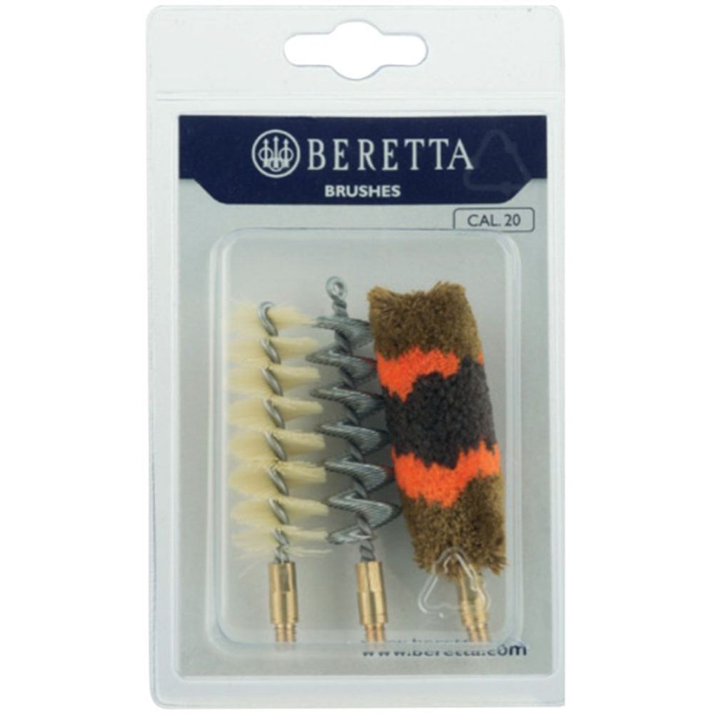 Beretta relva puhastusharjad, terasest, 3 tk, kaliiber 20