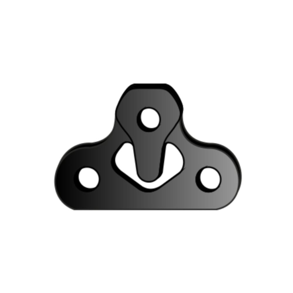 Pakoputkiston kumipalkki 14-30349