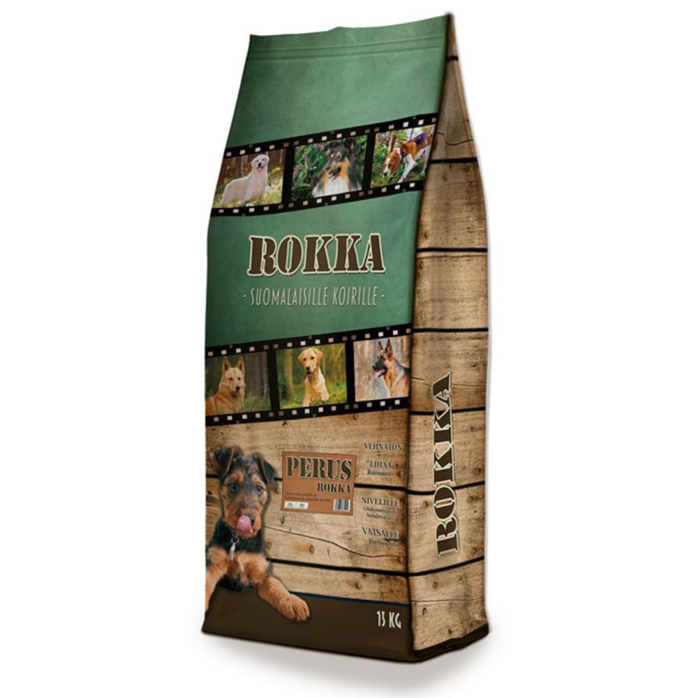 Perus Rokka koiranruoka 15 kg