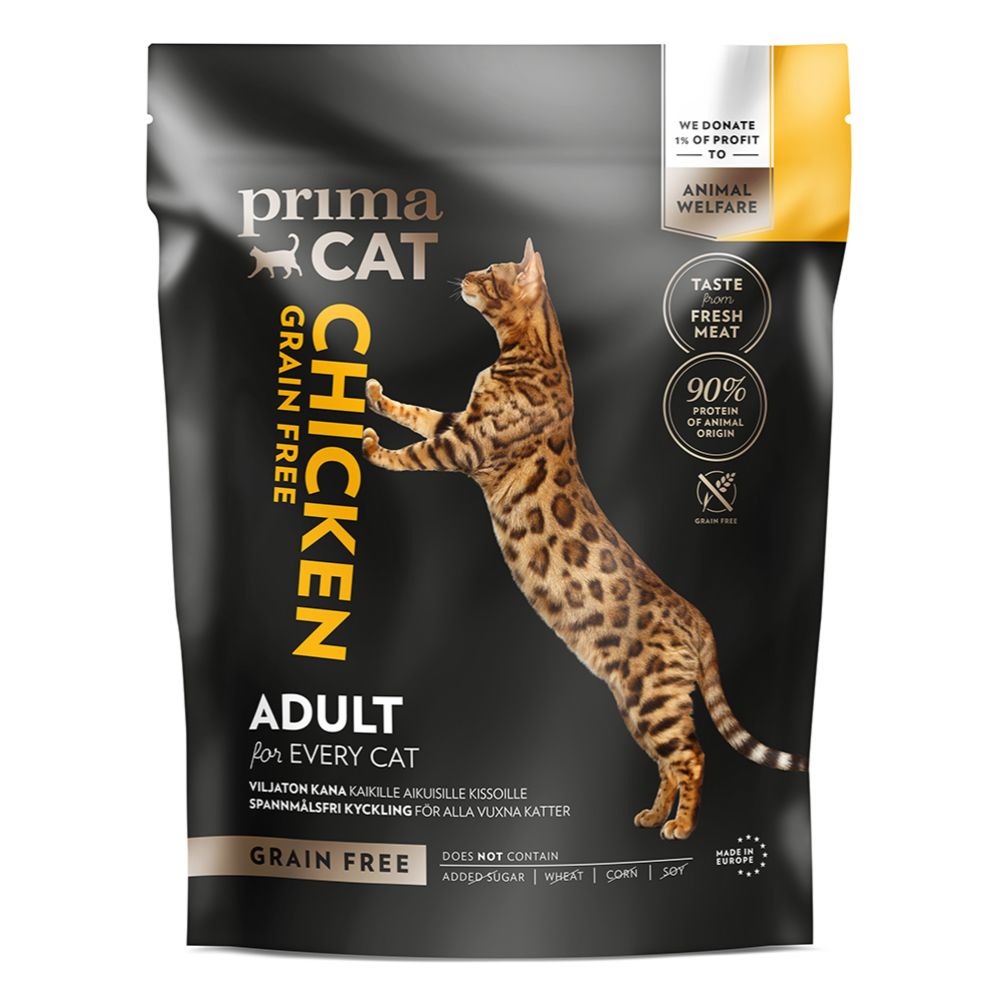 PrimaCat kassitoit kanalihaga 1,4 kg